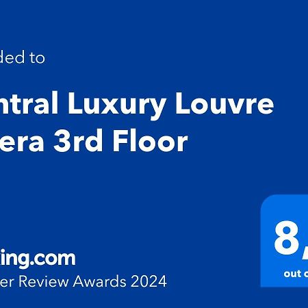 Central Luxury Louvre Opera 3Rd Floor Apartment Paris Exterior photo